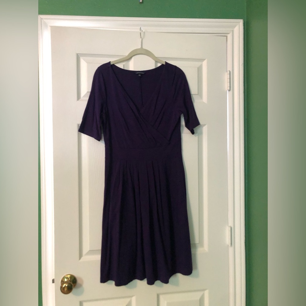 Purple dress, perfect for church or office